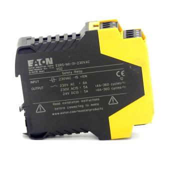 safety relay  Refurbished