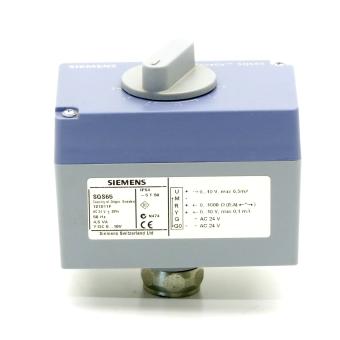 Electric motor actuator 