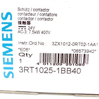 Schütz 3RT1025-1BB40 Gebraucht