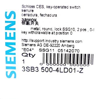 2 Pieces Key-operated switch 