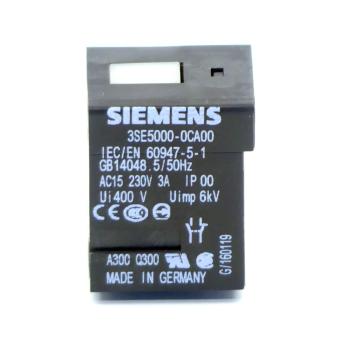 10 Stück Kontaktblock 3SE5000-0CA00 