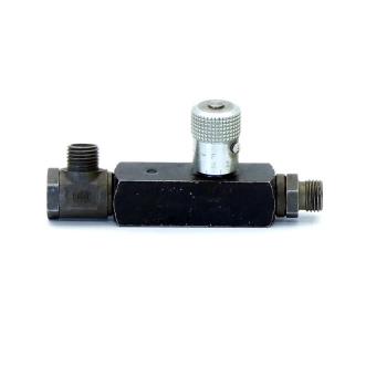 Throttle check valve 