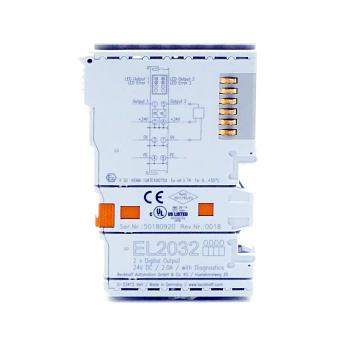 2-Channel-digital-output-terminal EL2032 