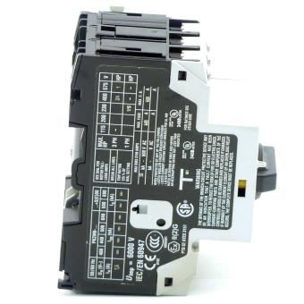 Motor circuit breaker with auxiliary contact  