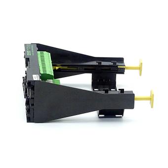 Plug-in card holder for Eurocard 