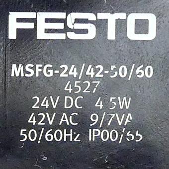 Solenoid valve MFH-3-1/8 + Magnetic coil MSFG-24/42-50/60  