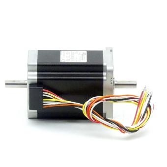 NEMA24 2-Phasen-Schrittmotor 1.8° 2,45Nm Litzen:8 3.0A 2-Wellenenden:8mm  