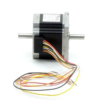 NEMA24 2-phase stepper motor 1.8° 1.35Nm Strands: 8 3.0A 2 shaft ends: 8mm  