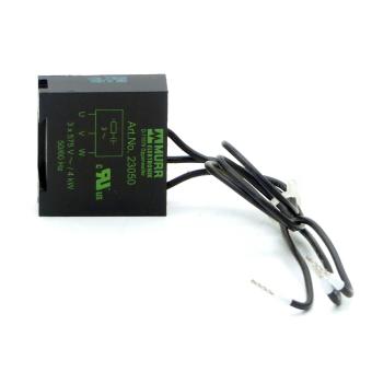 Motor interference suppression module  