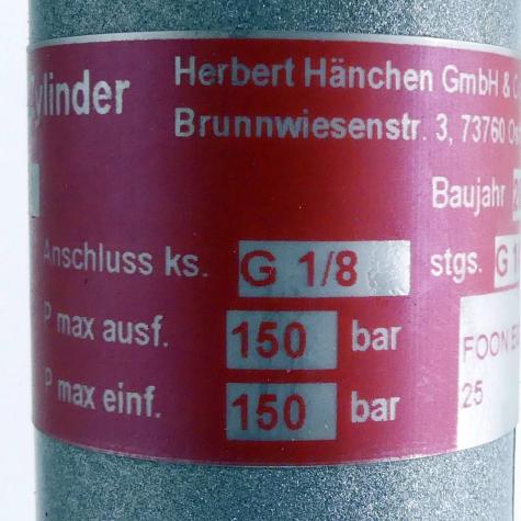 Hydraulikzylinder Reihe 120  Neu