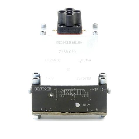 Hydraulic valve with spool  