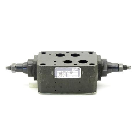 Throttle check valve  Used