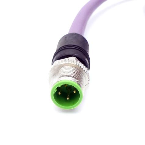 Profibus Kabel M12 St. 0° / M12 Bu. 0° B-kod.  Neu