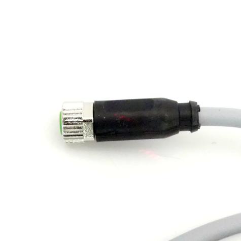 M8 female 0° A-cod. with cable  New FS