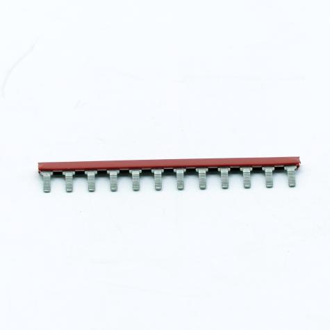 Isolierter Verbindungskamm (VPE 10 St.) IVB WK 2,5-K-12 ROT Neu OVP