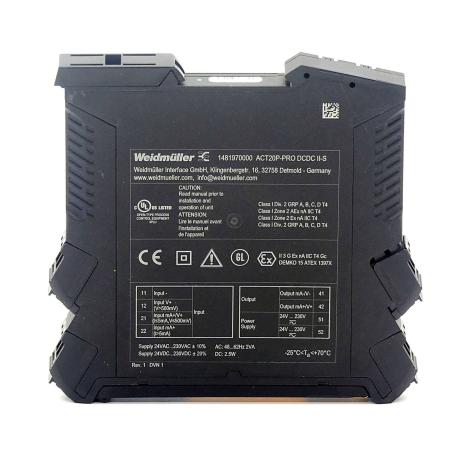 Signalwandler/-trenner ACT20P-PRO DCDC II-S  