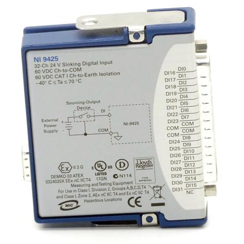 Power input module NI 9423  