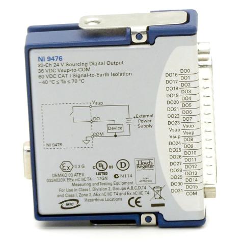 Voltage input module NI 9476  