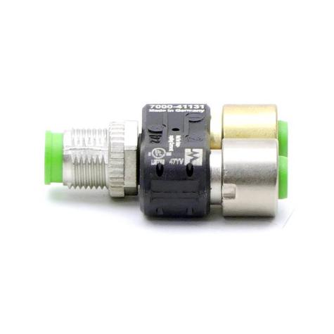 T-Stück SlimLine M12 St. / 2x M12 Bu. A-kod.  Neu