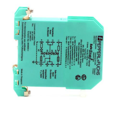 Safety relay Z787 Used