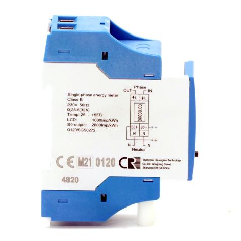 Single-phase energy meter WSZ15D-32A  New FS