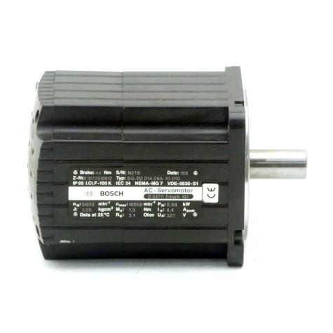 AC-Servo motor SG-B2.014.065-10.010 Used