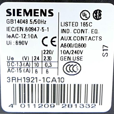 10 Pieces Auxiliary switch block  
