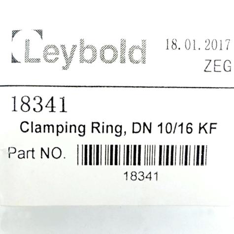 5 Pieces clamping rings DN 10/16 KF New FS