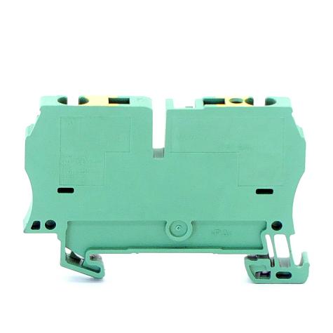 100x Weidmüller PE terminal ZPE 4 New FS