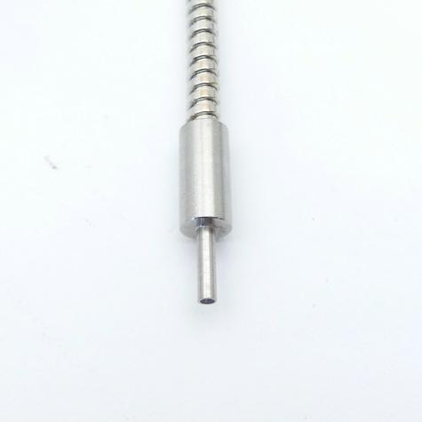 Fiber optic button  