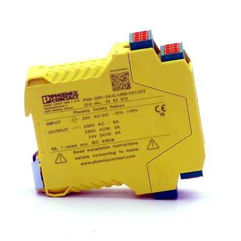 Sicherheitsrelais PSR-SPP-24UC/URM/5X1/2X2 Gebraucht