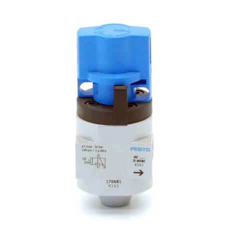 On-off valve HE-D-MINI 170681 