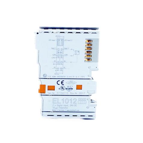 2-Channel-digital-input-terminal EL1012 New FS