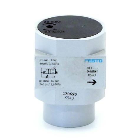 On/off valve 170690 Used