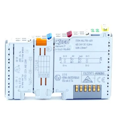 4-channel digital input  Used