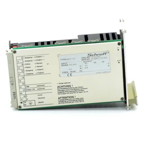 Power supply SEG 115 Used