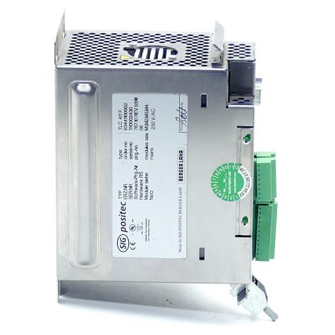 Positioniersteuerung für 3-Phasen Schrittmotoren mit Drehüberwachung TLC411F -/RM/-/- 0063441100002 Gebraucht