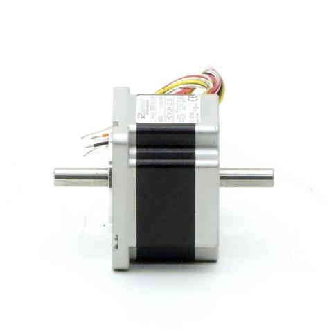 NEMA24 2-phase stepper motor 1.8° 0.85Nm Windings: 8 2.0A  2 shaft ends: 8mm  New FS