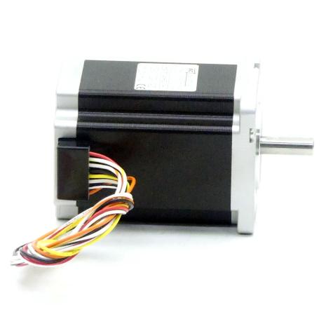 NEMA24 2-Phasen-Schrittmotor 1.8° 2,45Nm Litzen:8 3.0A Frontwelle:8mm  Neu OVP