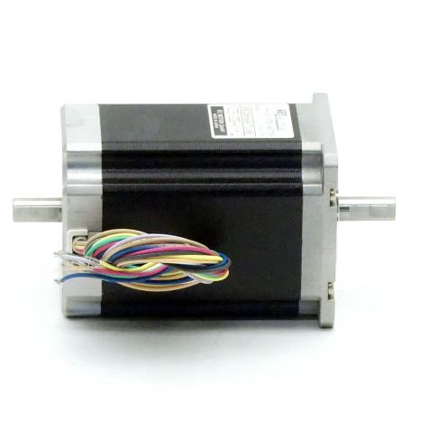 SIZE60 5-Phasen-Schrittmotor 0.72° 1.66Nm Litzen:10 2.8A 2-Wellenenden:8mm  Neu OVP