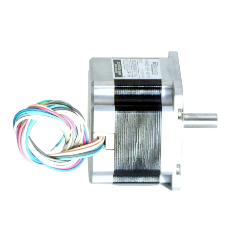 SIZE60 5-Phasen-Schrittmotor 0.72° 0.42Nm Litzen:10 1.4A Frontwelle:8mm  Neu OVP