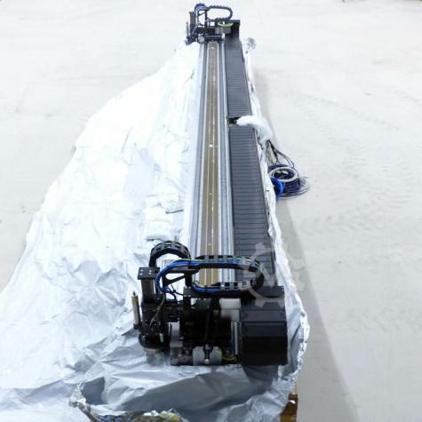 Linear motor axis with guide carrier  New FS