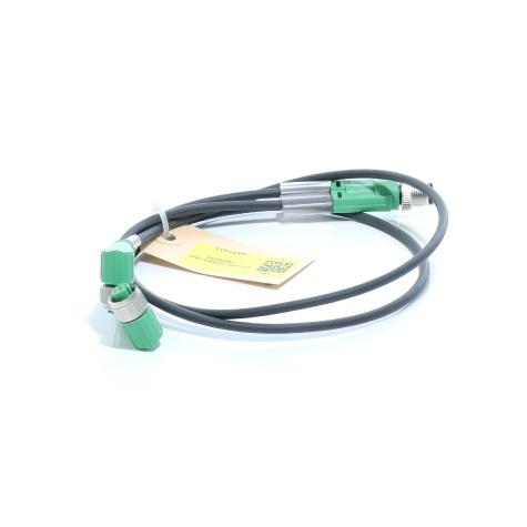  SAC-3P-M12Y/2X0,6-PUR/M12FR B 