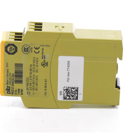 Sicherheitsschaltgerät PNOZ X7 24VACDC 2n/o 