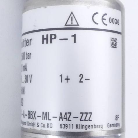 Druckmessumformer HP-1  Neuwertig