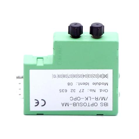 Optical Fiber Converter IBS OPTOSUB-MA/M/R-LK-OPC New FS