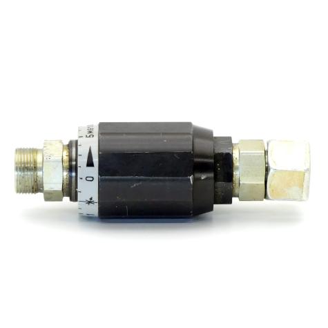 Throttle check valve  Used