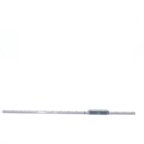 Linear guide rail with 2 guide carriages EGH20CAH  New FS