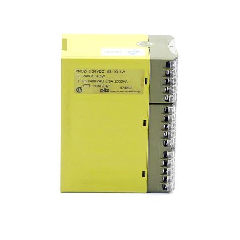Safety Relay PNOZ/ 3 24VDC 5S 1Ö 1W 