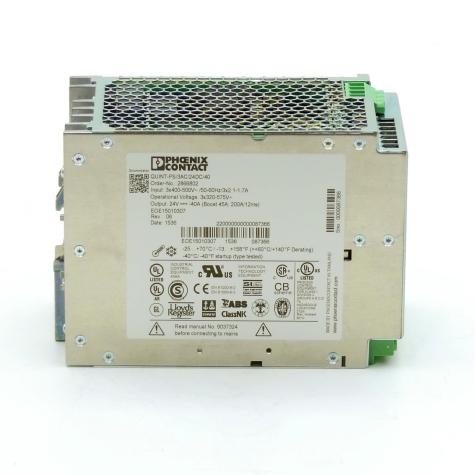 Power supply QUINT-PS/3AC/24DC/40  Used